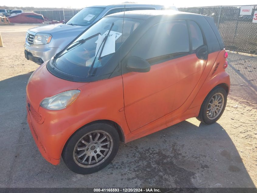 2014 Smart Fortwo Passion/Pure VIN: WMEEJ3BA7EK747537 Lot: 41165593