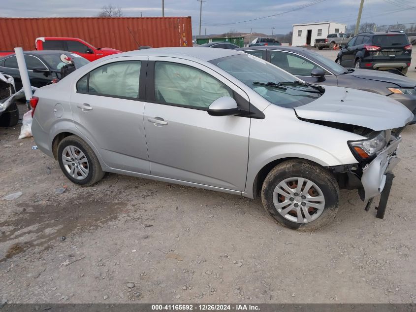 2019 Chevrolet Sonic Ls Auto VIN: 1G1JB5SB5K4111058 Lot: 41165692