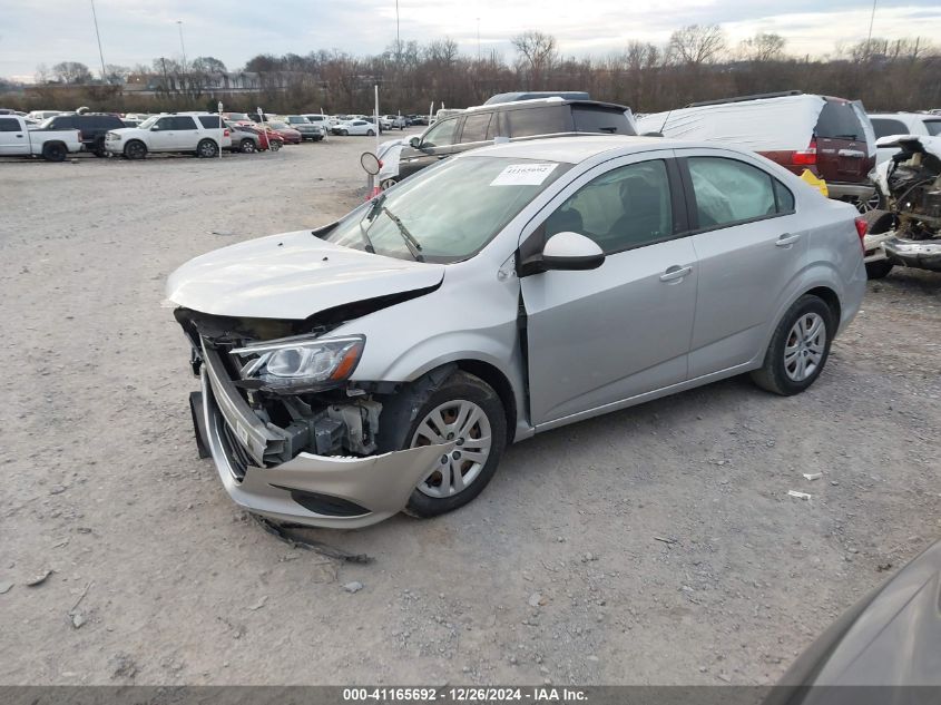 2019 Chevrolet Sonic Ls Auto VIN: 1G1JB5SB5K4111058 Lot: 41165692