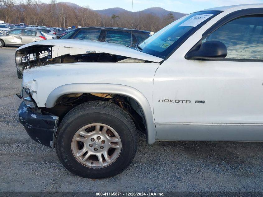 2002 Dodge Dakota Slt VIN: 1B7HL48X02S708551 Lot: 41165871