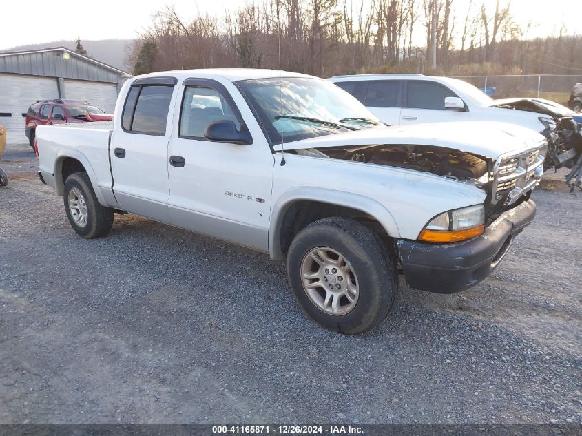 2002 Dodge Dakota Slt VIN: 1B7HL48X02S708551 Lot: 41165871