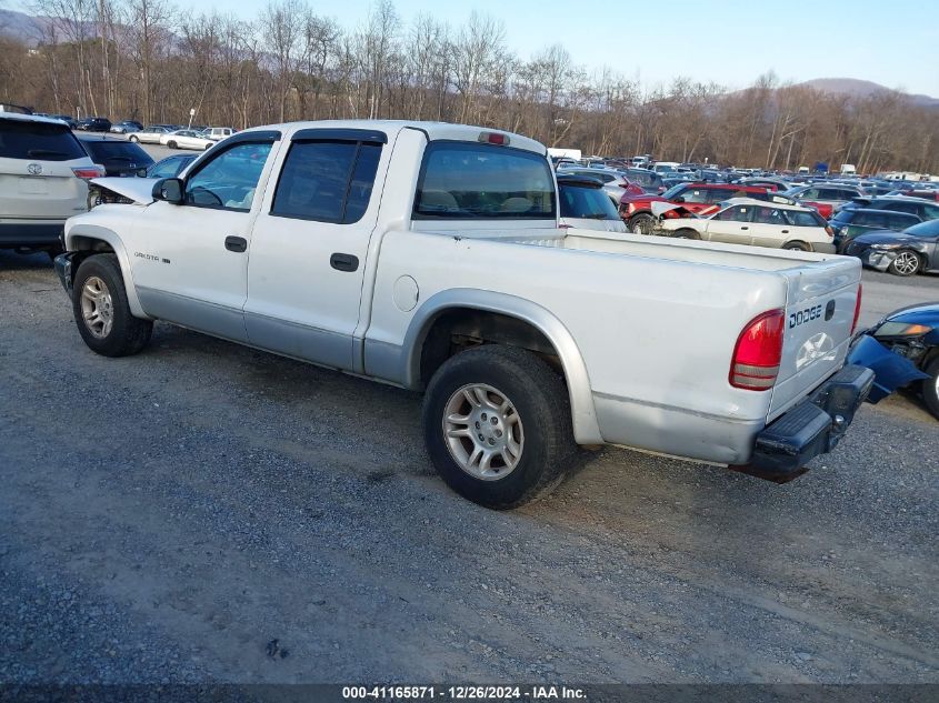 2002 Dodge Dakota Slt VIN: 1B7HL48X02S708551 Lot: 41165871