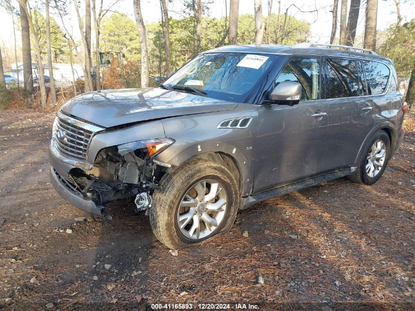 2014 Infiniti Qx80 VIN: JN8AZ2NF1E9556327 Lot: 41165893