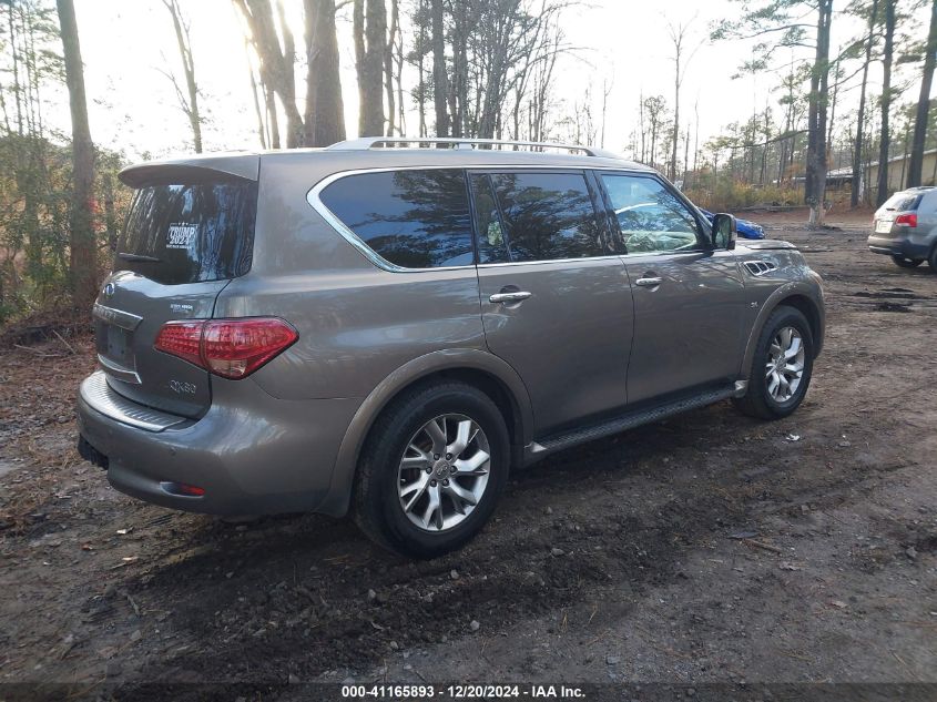 2014 Infiniti Qx80 VIN: JN8AZ2NF1E9556327 Lot: 41165893