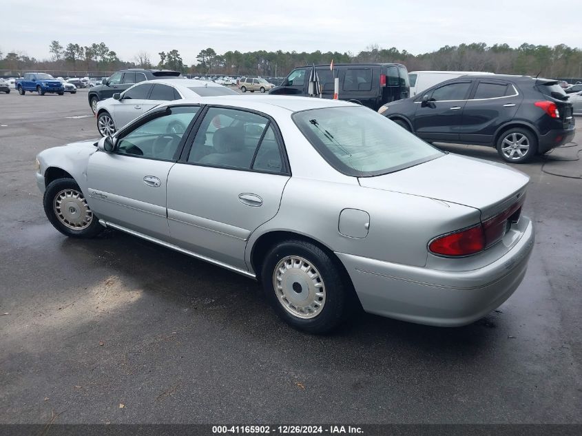 2001 Buick Century Custom VIN: 2G4WS52J411293572 Lot: 41165902