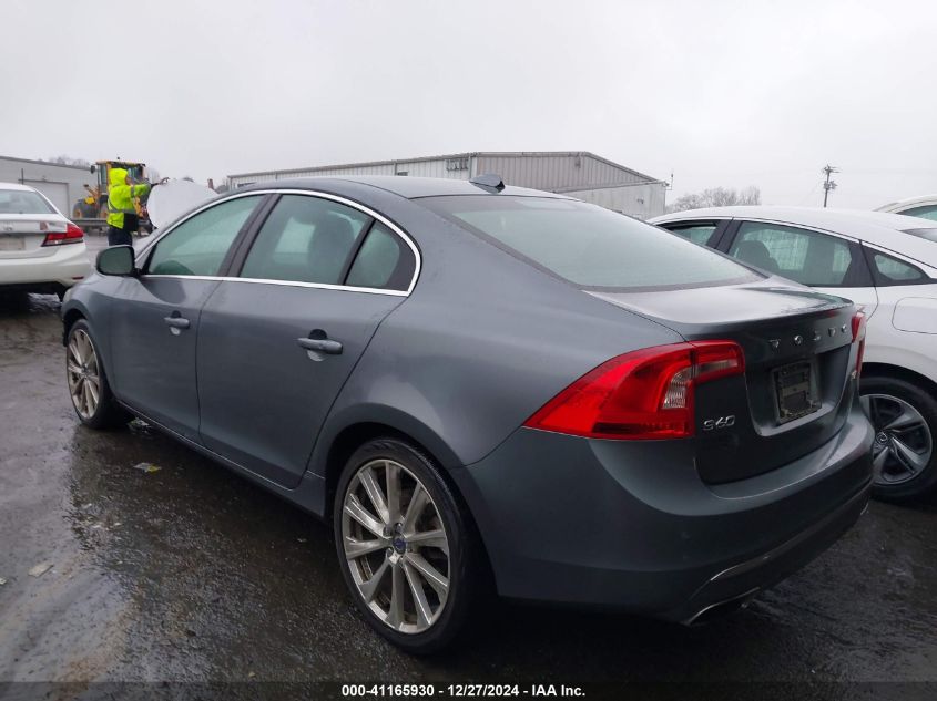 2017 Volvo S60 Inscription T5 Platinum VIN: LYV402HM3HB127098 Lot: 41165930