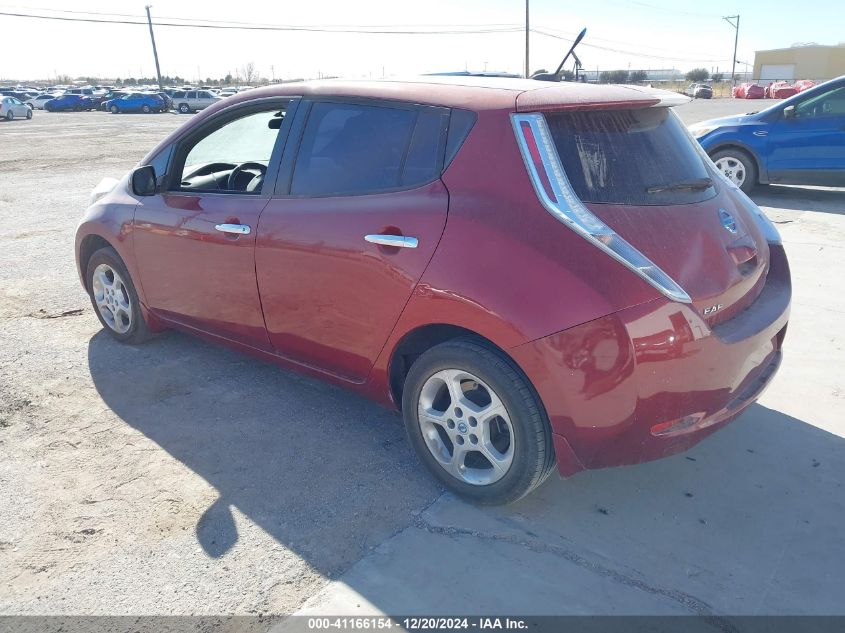 2013 Nissan Leaf S VIN: 1N4AZ0CP0DC416126 Lot: 41166154