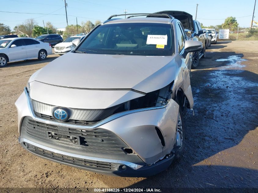 2021 Toyota Venza Xle VIN: JTEAAAAH1MJ016411 Lot: 41166226