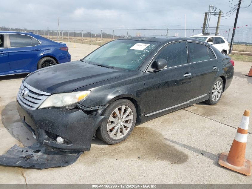 2011 Toyota Avalon Limited VIN: 4T1BK3DB3BU418284 Lot: 41166299