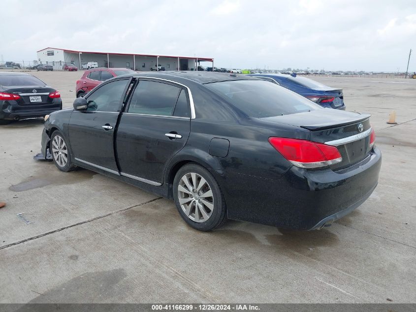 2011 Toyota Avalon Limited VIN: 4T1BK3DB3BU418284 Lot: 41166299