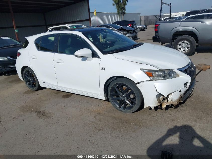 2015 Lexus Ct 200H VIN: JTHKD5BHXF2249690 Lot: 41166310