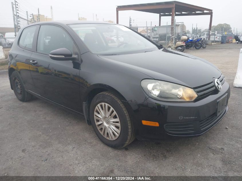 2010 Volkswagen Golf 2-Door VIN: WVWBB7AJ4AW362866 Lot: 41166354