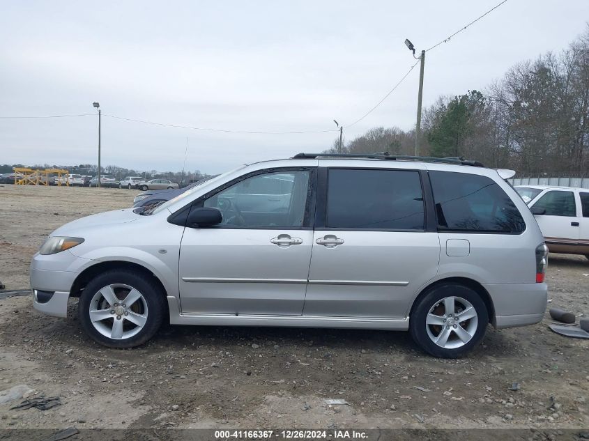 2005 Mazda Mpv Lx VIN: JM3LW28JX50534772 Lot: 41166367