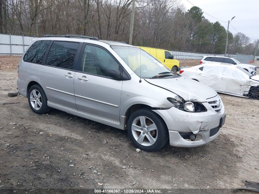 2005 Mazda Mpv Lx VIN: JM3LW28JX50534772 Lot: 41166367