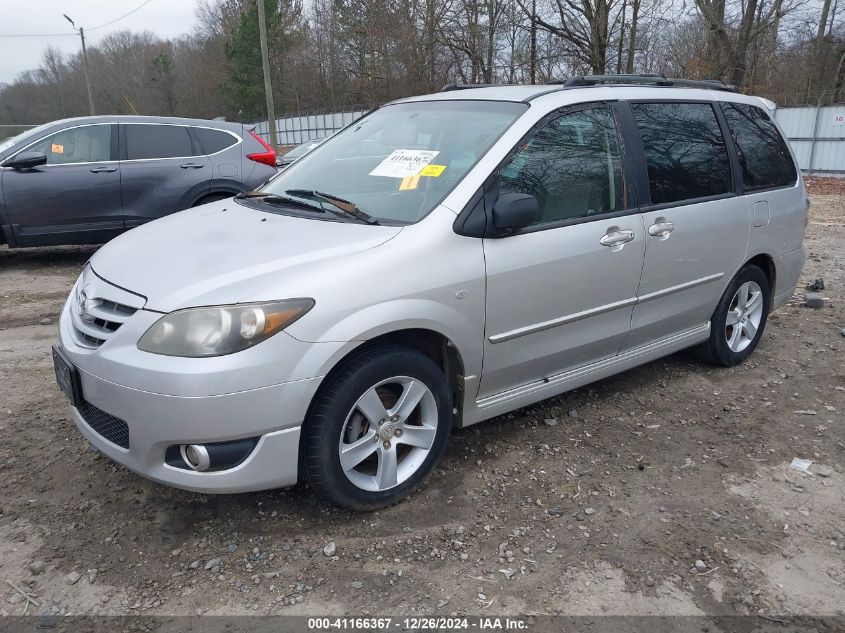 2005 Mazda Mpv Lx VIN: JM3LW28JX50534772 Lot: 41166367