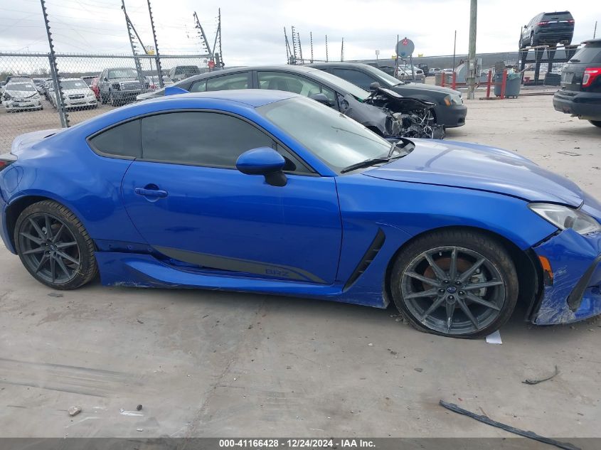 2023 Subaru Brz Limited VIN: JF1ZDBE11P9707502 Lot: 41166428