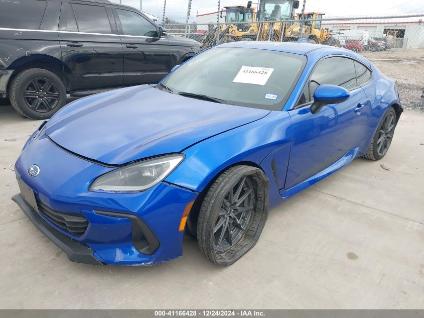 2023 Subaru Brz Limited VIN: JF1ZDBE11P9707502 Lot: 41166428