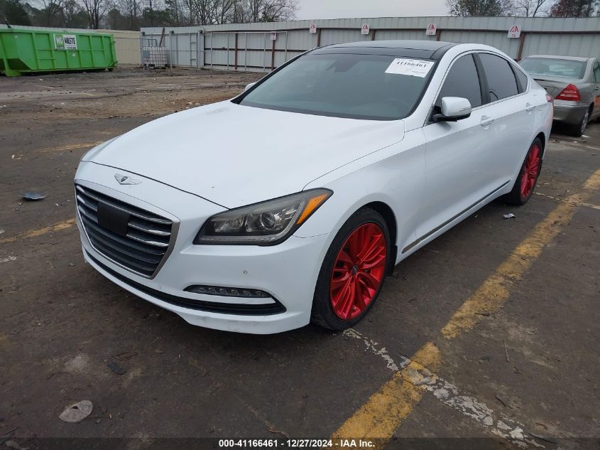 2015 Hyundai Genesis 5.0 VIN: KMHGN4JF9FU030122 Lot: 41166461