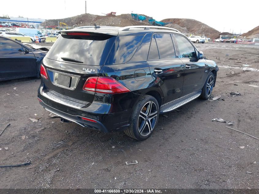 2018 Mercedes-Benz Gle 43 Amg VIN: 4JGDA6EBXJA995583 Lot: 41166508