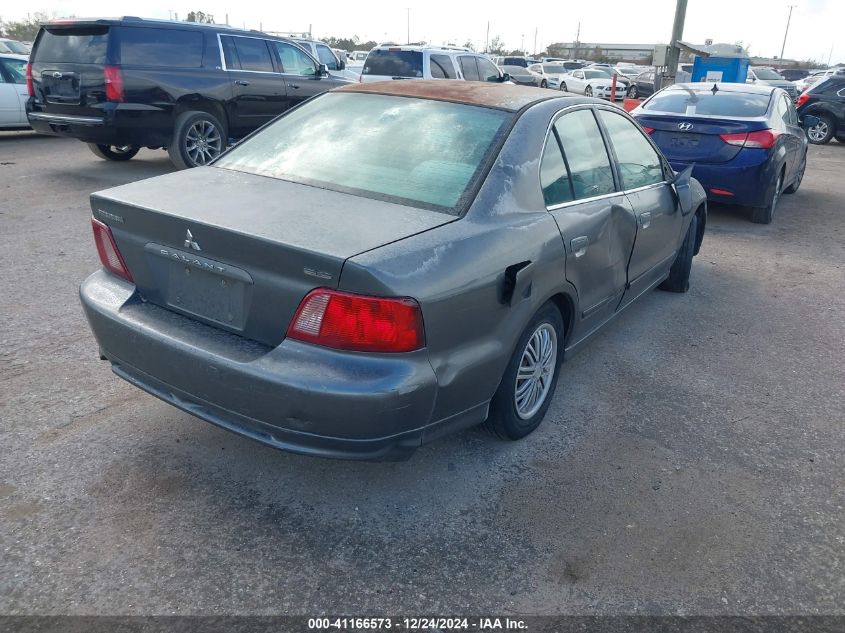 2002 Mitsubishi Galant VIN: 4A3AAA6G22E075217 Lot: 41166573