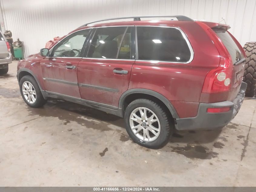 2004 Volvo Xc90 T6 VIN: YV1CZ91H241070377 Lot: 41166656