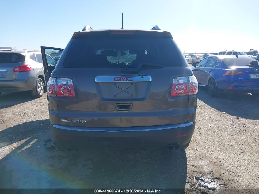 2009 GMC Acadia Sle-1 VIN: 1GKER13D59J151704 Lot: 41166674