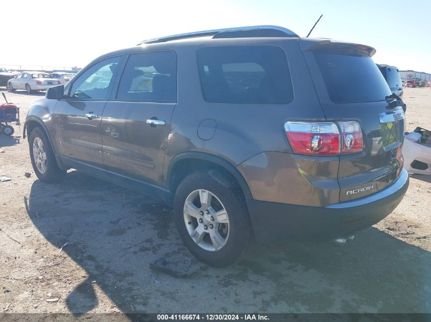 2009 GMC Acadia Sle-1 VIN: 1GKER13D59J151704 Lot: 41166674