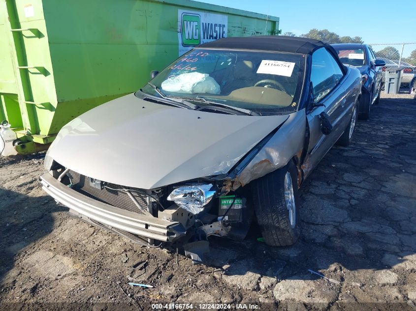 2002 Chrysler Sebring Lxi VIN: 1C3EL55R42N171460 Lot: 41166754