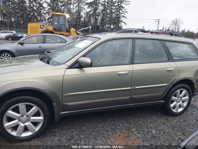 2006 Subaru Outback 2.5I Limited VIN: 4S4BP62C267311889 Lot: 41166815