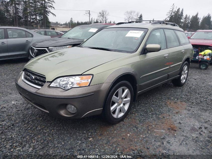 2006 Subaru Outback 2.5I Limited VIN: 4S4BP62C267311889 Lot: 41166815