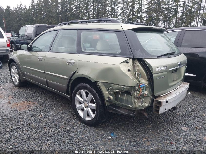 2006 Subaru Outback 2.5I Limited VIN: 4S4BP62C267311889 Lot: 41166815