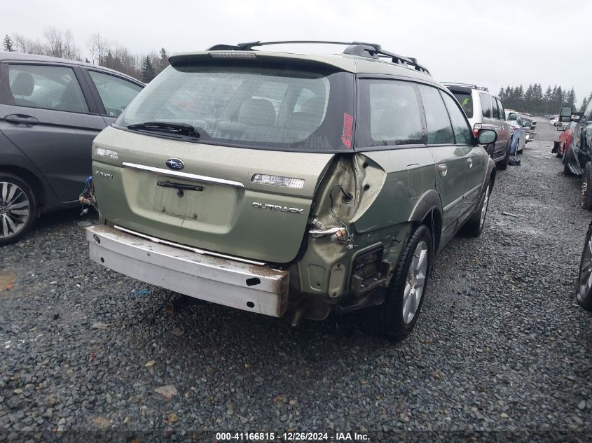 2006 Subaru Outback 2.5I Limited VIN: 4S4BP62C267311889 Lot: 41166815