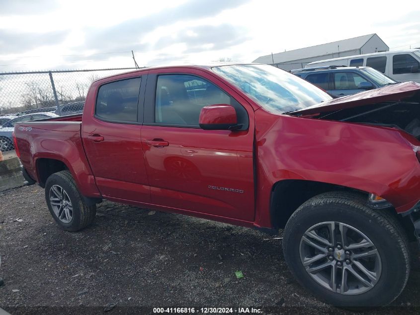 2022 Chevrolet Colorado VIN: 1GCGTBEN0N1116712 Lot: 41166816