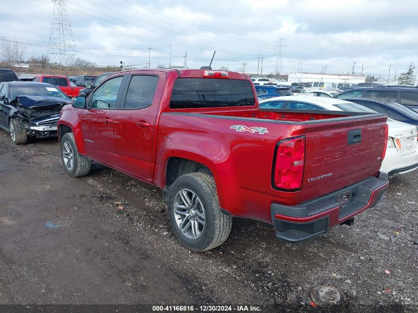 2022 Chevrolet Colorado VIN: 1GCGTBEN0N1116712 Lot: 41166816