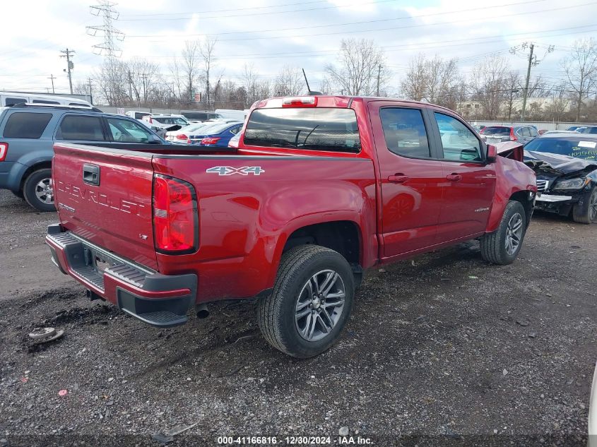 2022 Chevrolet Colorado VIN: 1GCGTBEN0N1116712 Lot: 41166816