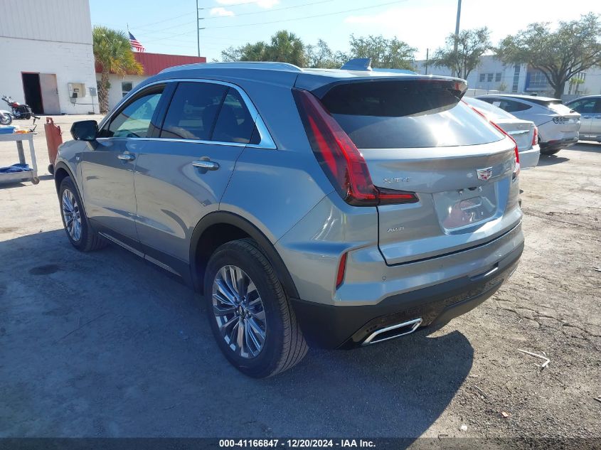 2025 Cadillac Xt4 Awd Premium Luxury VIN: 1GYFZDR46SF136432 Lot: 41166847