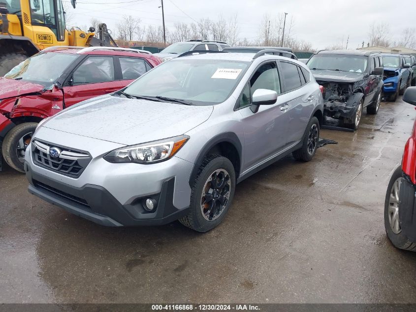 2021 Subaru Crosstrek Premium VIN: JF2GTAPC7M8261453 Lot: 41166868