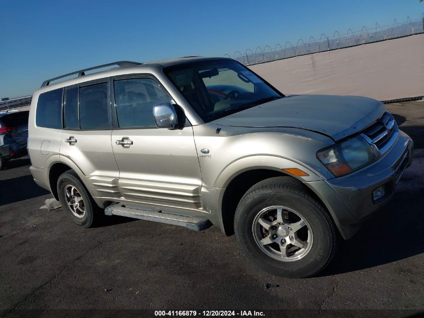 2001 Mitsubishi Montero Limited VIN: JA4MW51R61J022634 Lot: 41166879