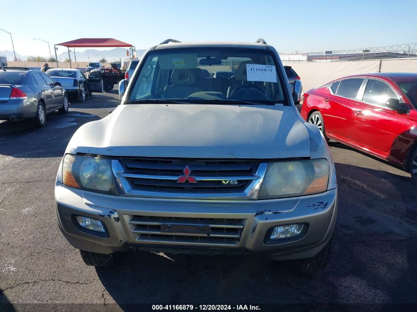 2001 Mitsubishi Montero Limited VIN: JA4MW51R61J022634 Lot: 41166879