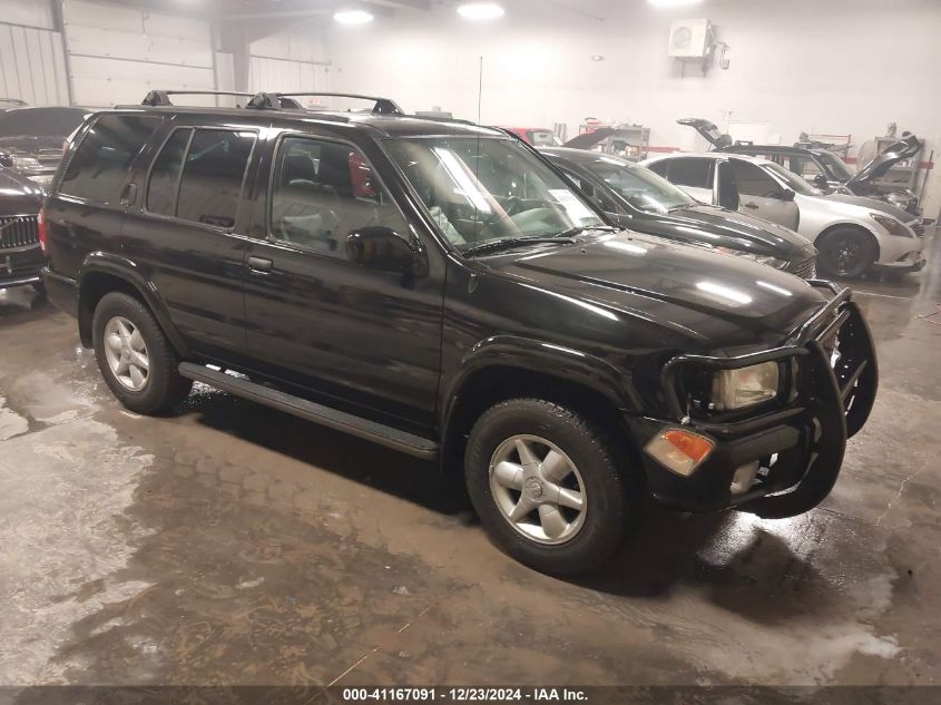 2001 Nissan Pathfinder Le VIN: JN8DR07Y11W503834 Lot: 41167091