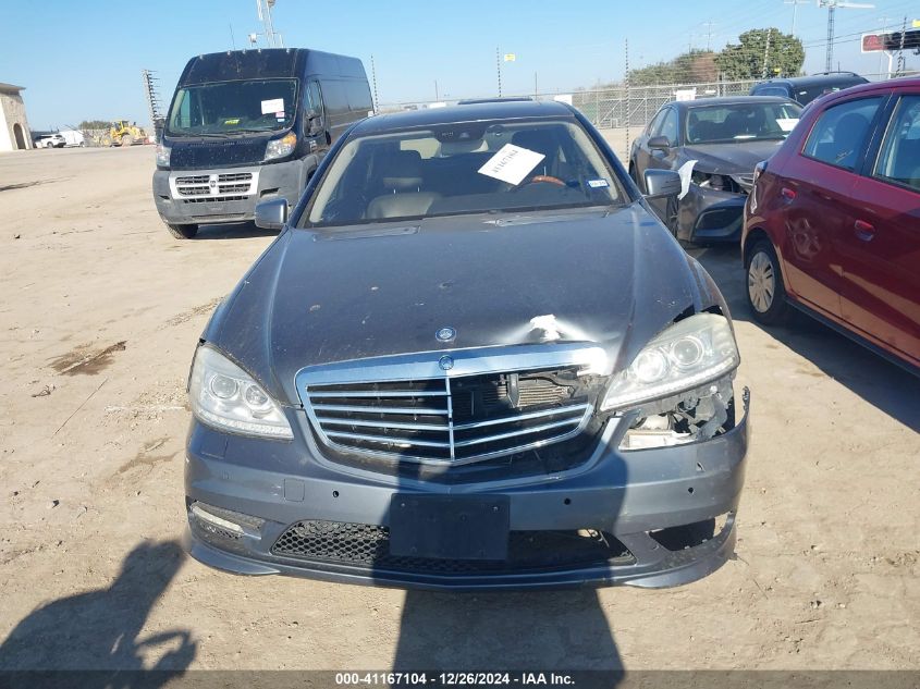 2011 Mercedes-Benz S 550 VIN: WDDNG7BB0BA408610 Lot: 41167104