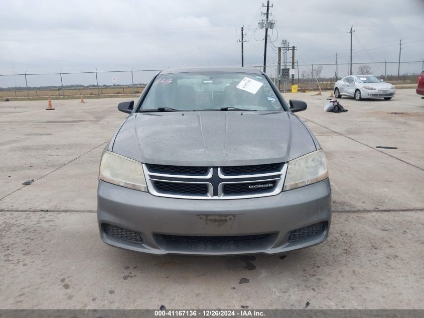 2012 Dodge Avenger Se VIN: 1C3CDZAB2CN153996 Lot: 41167136