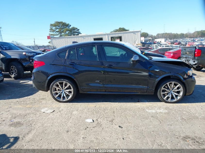 2017 BMW X4 M40I VIN: 5UXXW7C35H0U26126 Lot: 41167313