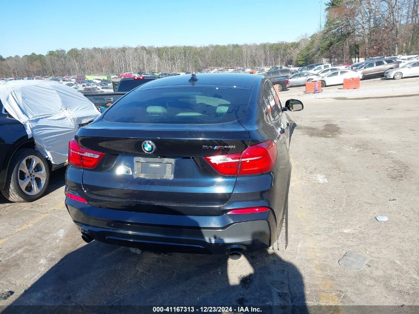 2017 BMW X4 M40I VIN: 5UXXW7C35H0U26126 Lot: 41167313