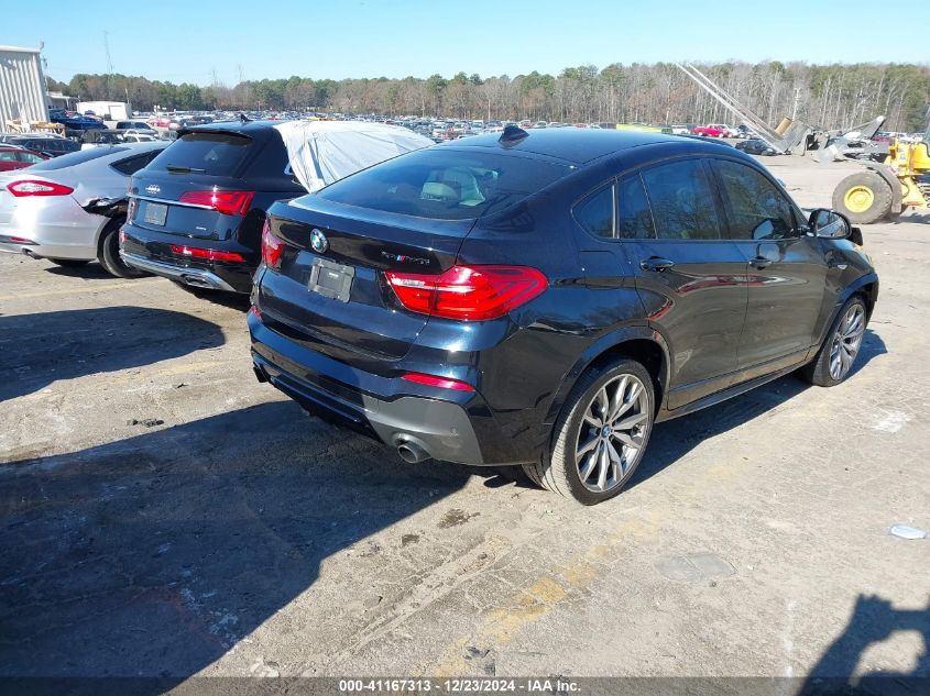 2017 BMW X4 M40I VIN: 5UXXW7C35H0U26126 Lot: 41167313