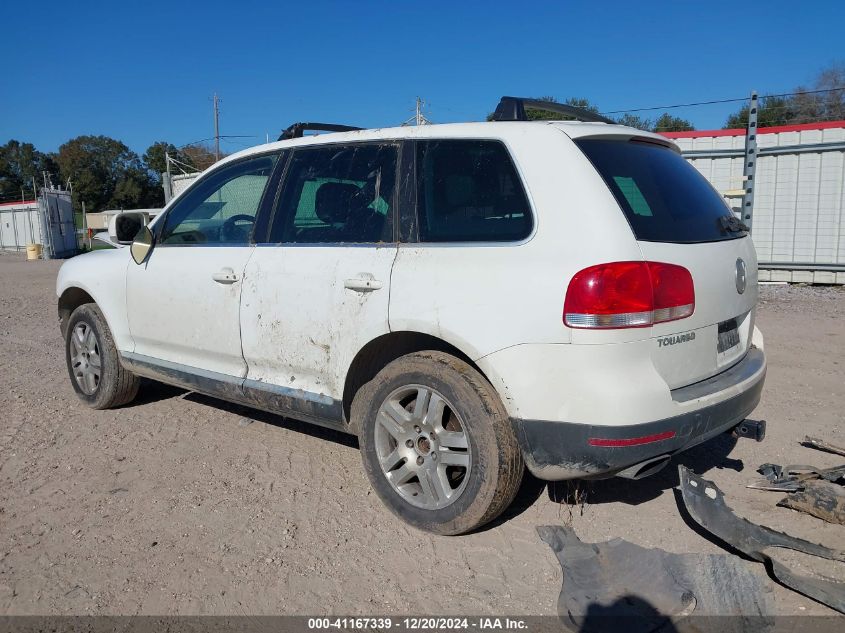 2005 Volkswagen Touareg V8 VIN: WVGZM77L15D032276 Lot: 41167339