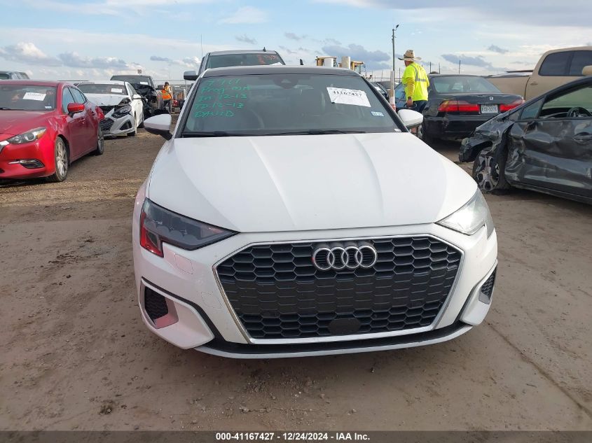 2022 Audi A3 Premium 40 Tfsi Front-Wheel Drive S Tronic VIN: WAUAUDGY1NA047256 Lot: 41167427