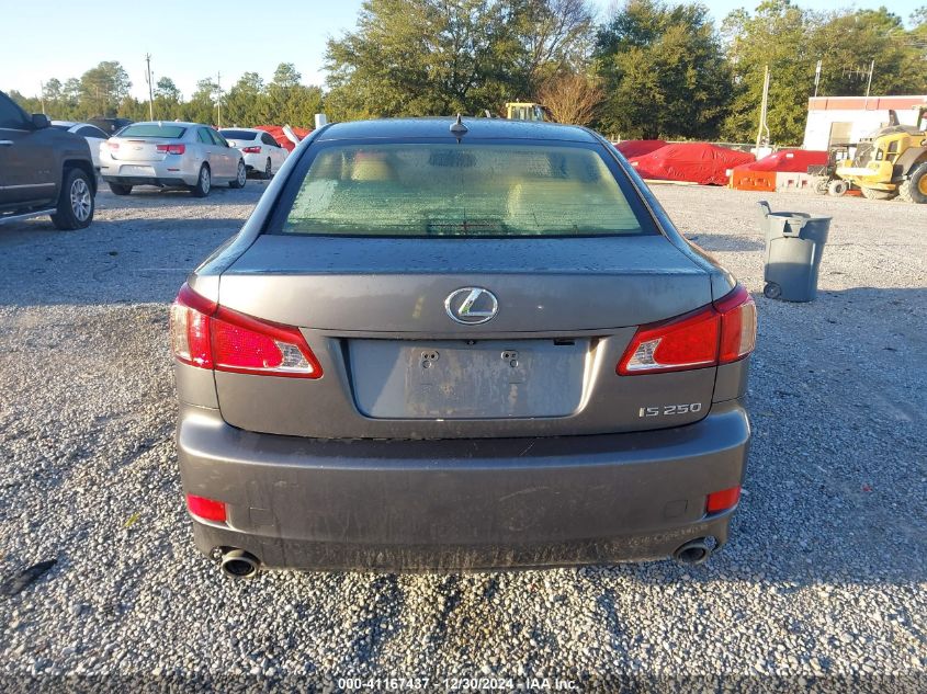 2012 Lexus Is VIN: JTHBF5C29C5172468 Lot: 41167437