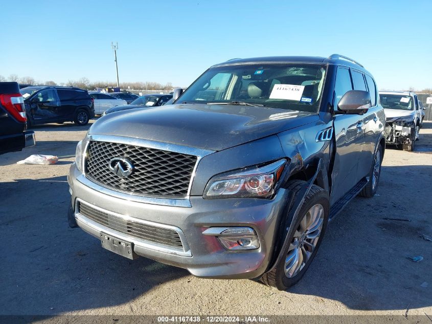 2017 Infiniti Qx80 VIN: JN8AZ2ND7H9830472 Lot: 41167438