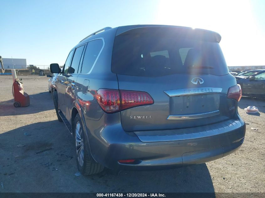 2017 Infiniti Qx80 VIN: JN8AZ2ND7H9830472 Lot: 41167438